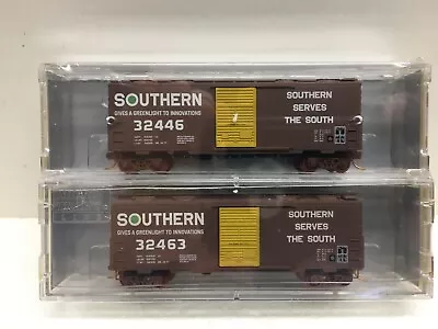 N Scale Micro Trains MTL SP RUN 14-51 Southern Boxcar 2-Pack • $95