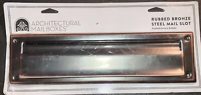 Architectural Mailboxes Rubbed Bronze Steel Mail Slot MSOORCAM • $18.49