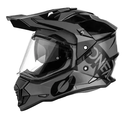 O'Neal Sierra R V.23 Dual Sport Adventure Helmet Black/Grey 2XLarge XXL • $143.99