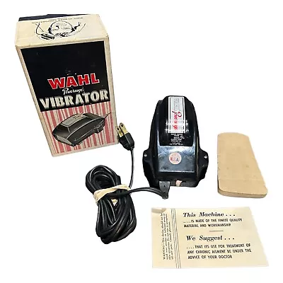 Vtg. Wahl Electric Barber Shop Hand Massager Powersage Vibrator 4300 See VIDEO • $25.92