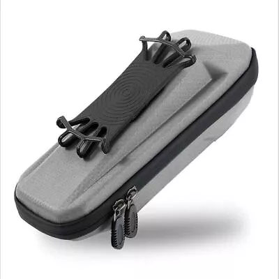 Bike Top Tube Bag Bicycle Front Frame Case Waterproof Hard Shell W/ Phone Holder • $18.38