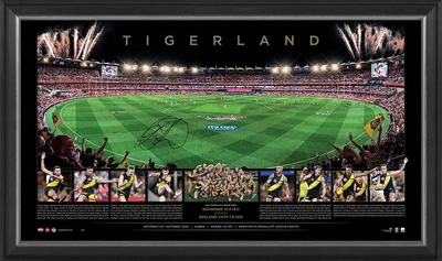 $296.25 • Buy Richmond Tigers 'Tigerland' 2020 Premiers Signed & Framed Panoramic