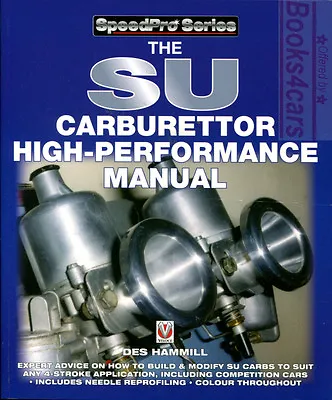 Su Manual Book Carburetor Hammill High Performance Carburettor Des • $189.95