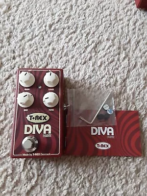 T-Rex Diva Drive Overdrive Guitar Effect Pedal With Box Low Hours  • $75