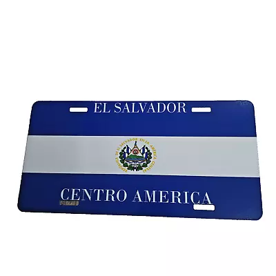 El Salvador 6x12 Pulgadas Placa De Aluminio • $15.95