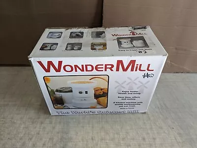 WonderMill Powerful High Speed Electric Grain Mill Grinder - White (2-0911) • $175