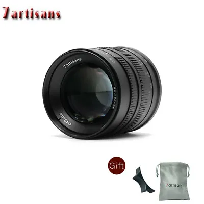 7artisans 55mm/F1.4 APS-C Manual Fixed Lens For Fuji X Mount Cameras With Gift • £86.40
