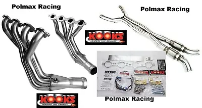 Kooks 2'' Headers With Green Catted X-pipe Kit 2006-13 Corvette C6 Z06 7.0 LS7 • $3692.49