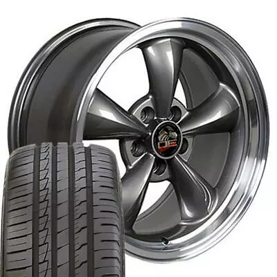 OEW Fits 18x9 Wheels & Tires Ford Mustang Bullitt Anthracite Rims W/Ironman • $1323