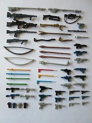 Lot Of 57 Star Wars Weapons For Vintage Figures Repros • $31.99