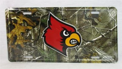 Hangtime Ford Logo Realtree Camouflage Metal License Plate - Made In USA