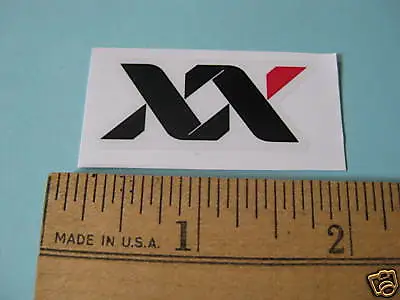 1.6  SRAM XX RACE Red Road  MTB BIKE BICYCLE FRAME Ride Rack Car STICKER DECAL • $5.98