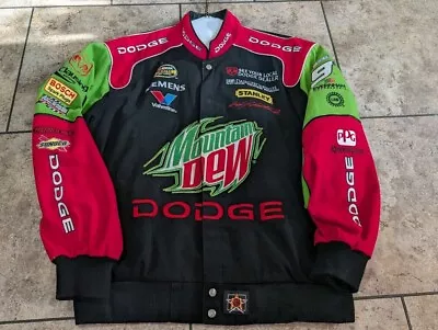 JH Design NASCAR Mountain Dew Men's Large Jacket • $175