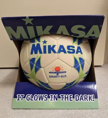 Mikasa Soccer Ball Glow In The Dark Smart-Glo • $27.50