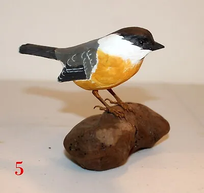 Goldfinch - Bird Wood Carving By Richard Ellinger Award Winning Carver • $85