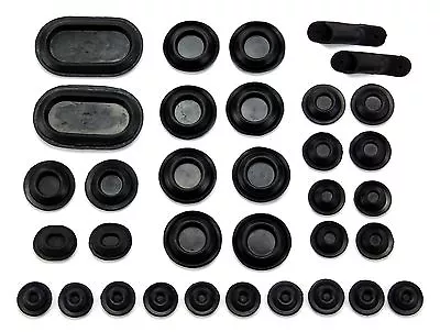 $20.95 • Buy Mustang Rubber Body Plug 34 Piece Master Kit 1964 1965 1966 -Floors Cowl Trunk