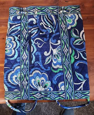 VERA BRADLEY DRAW STRING BACKPACK~ Mediterranean Blue ~ Ex. Cond. • $24.95