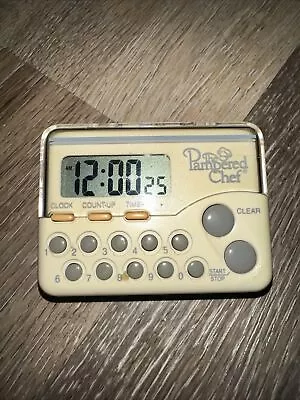 Pampered Chef Digital Clock Timer Magnetic Clip • $59.99
