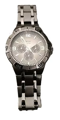 RELIC BY FOSSIL Men's Watch ZR15546 Gray SS Rotating Bezel • $55