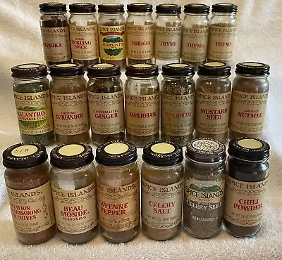 Vintage SPICE ISLAND Spice Jars - Choose Yours.   Buy More And Save! • $7