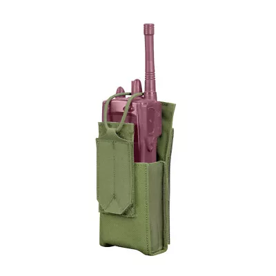 Molle Tactical Patrol Radio Pouch GEN II - OD GREEN (NOT INCLUDED RADIO) • $14.77