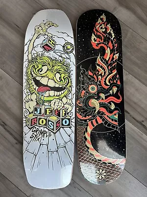 ANTIHERO GROSSO GRIMPLE STIX And Techne Skateboard Deck Rare Limited Santa Cruz • $80