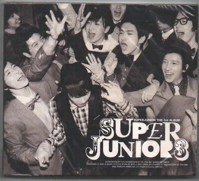 Super Junior  Vol. 3 3rd Album  Sorry Sorry Version B 2009 KOREA CD SEALED • $14.98