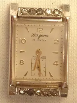 Vintage Men's Largene Wristwatch 17J Vintage Parts Repair AS 970 • $29.99