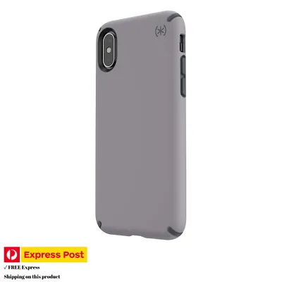 $39.95 • Buy Genuine Speck Presidio Pro Phone Case IPhone X/Xs - Grey/Grey - Express Post