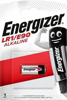 1 X ENERGIZER E90 N M9100 LR1 GP910A KN 1.5V Alkaline Battery Long Expiry • £2.73