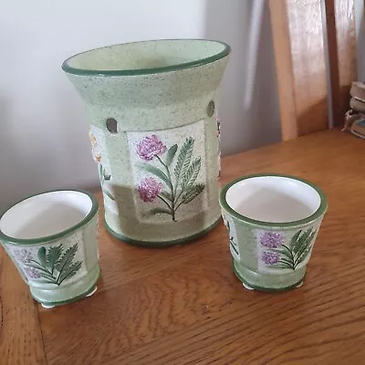 Brand New Yankee Candle Spring Garden Wax Burner And Matching Tealight... • £36.99