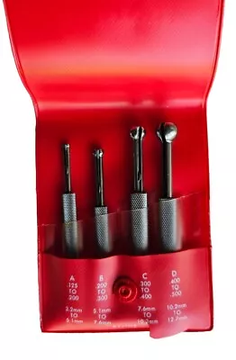 New Starrett S829ez Small Hole Gauge .125  - .500  4 Piece Set Usa 4pc Machinist • $89.95