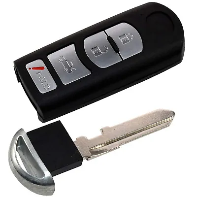 HQRP Remote Key Fob Shell Case Keyless Entry For Mazda 3 6 CX3-CX9 MX5 2009-2016 • $11