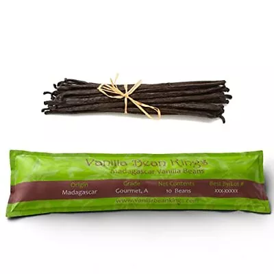 10 Madagascar Vanilla Beans Whole Grade A Vanilla Pods For Vanilla Extract An... • $19.41