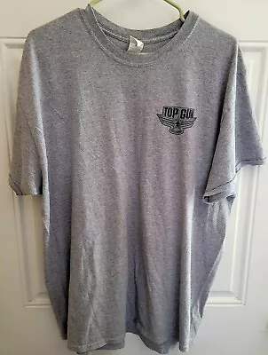 Vintage Top Gun Grey T-shirt  Size XL • $21.60