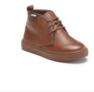 Venettini Drew Leather High Top Sneaker Big Boys Kids  Size US 3.5 EUR 35 Shoes • $29
