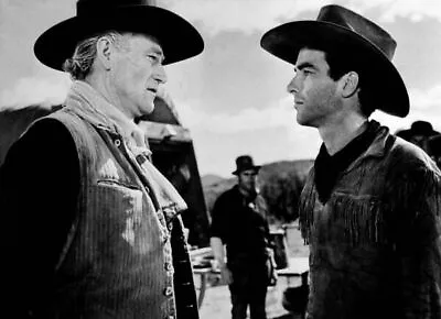 Red River John Wayne And Montgomery Clift Face-up 24x30 Inch Poster • $29.99