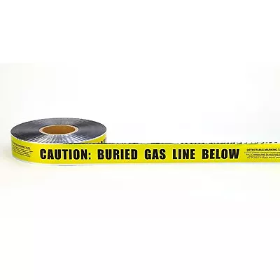 Mutual Industries  Gas Line  Underground Detectable Tape 2  X 333.33 Yds. Yellow • $37.47