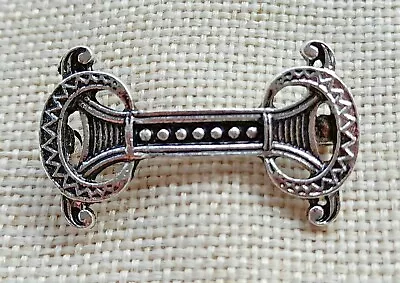 Viking Retro Brooch Pen Annular Shoulder Shawl Scarf Clasp Cloak Pin Medieval  • $10.36