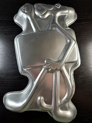 Vintage Wilton Vintage Pink Panther Cake Pan 1977 Baking Mold #502-4548 • $5