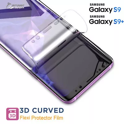 3D Curved Flex Soft Full Screen Protector Film For Samsung Galaxy S9 / S9 Plus • $4.99