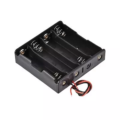 Battery Case Storage Box 4 Slots X 3.7V 2-Wire Lead For 4 X Battery 8 Pcs • $19.24