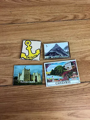 Bundle 4 X Fridge Magnets Souvenirs Greenway Cadgwith Bolton Castle • £11.99