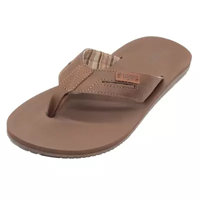 £12 • Buy Flojos Brown Toe Post Sandals Mens/boys Size Uk6