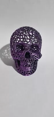 Hollow Mesh Skull Model Decoration/Halloween 3D Printed  • £3