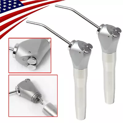 2 Sets Dental Air Water Spray Triple 3 Way Syringe Handpiece + 4 Nozzles Tips • $17.80