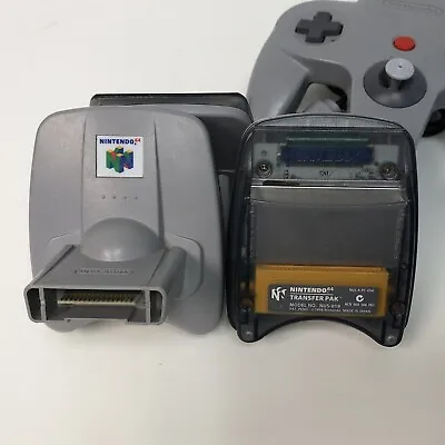 Nintendo 64 N64 Game Boy Transfer Pak NUS-019 For Controller OEM Authentic • $12.99