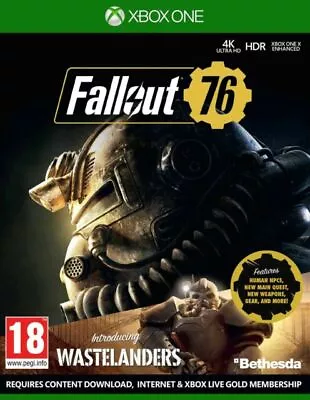 Fallout 76 (Xbox One) PEGI 18+ Adventure: Role Playing FREE Shipping Save £s • £3.78