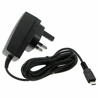 Micro USB UK Mains Wall Plug Charger With Cable Lead Wire For Galaxy Phones • £7.15