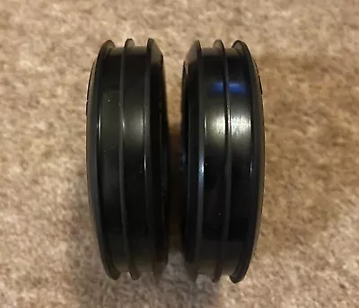 Tamiya 2WD Triple Rib Front Tyres Tires Dyna Storm Super Hornet Fighter Buggy RC • £0.99